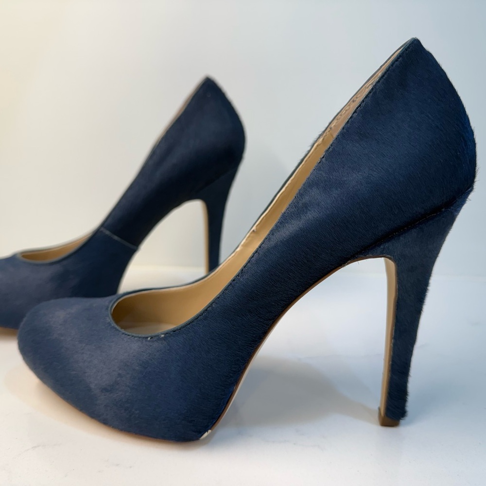 French Connection Blue Heels